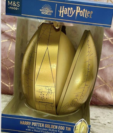 uovo di Pasqua d'oro di Harry Potter