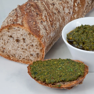 pesto di pecorino e acciughe di Ottolenghi