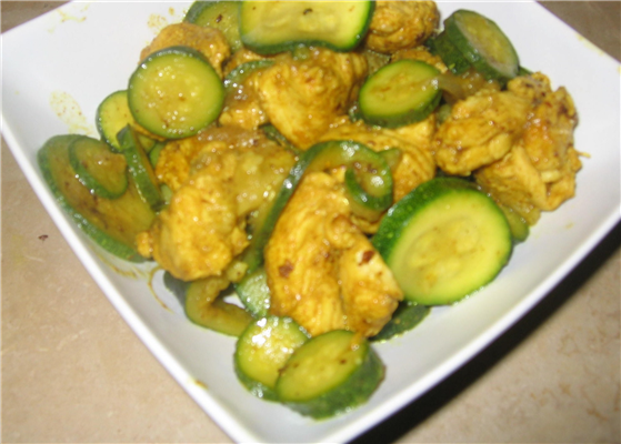 pollo con zucchine