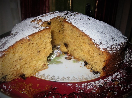 torta pompelmo e cioccolato