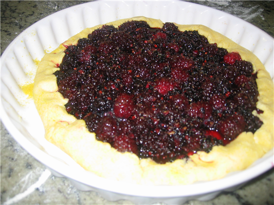 crostata senza uova con farina bramata