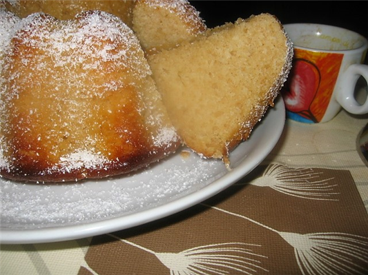 ciambella al succo di agrumi