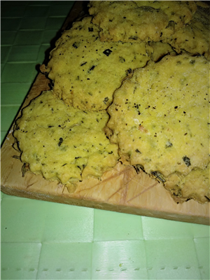 biscotti salati con farina di mais