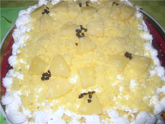 torta mimosa con ricotta