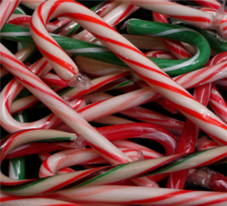 Candy Canes - Bastoncini di zucchero natalizi 