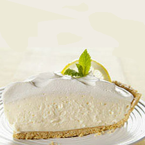 Lemon chiffon pie