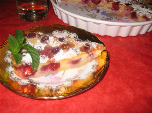 clafoutis di ciliege