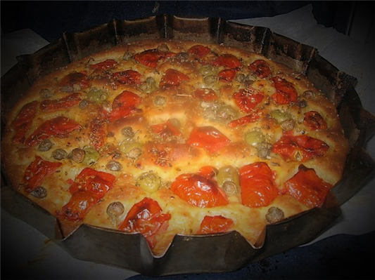 focaccia tutta semola