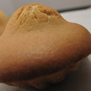 Petite madeleine allo zenzero