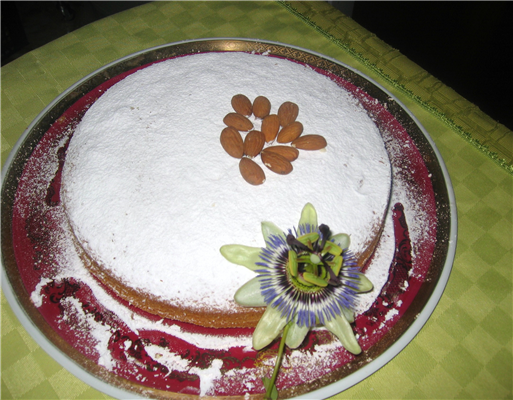 torta di mandorla 