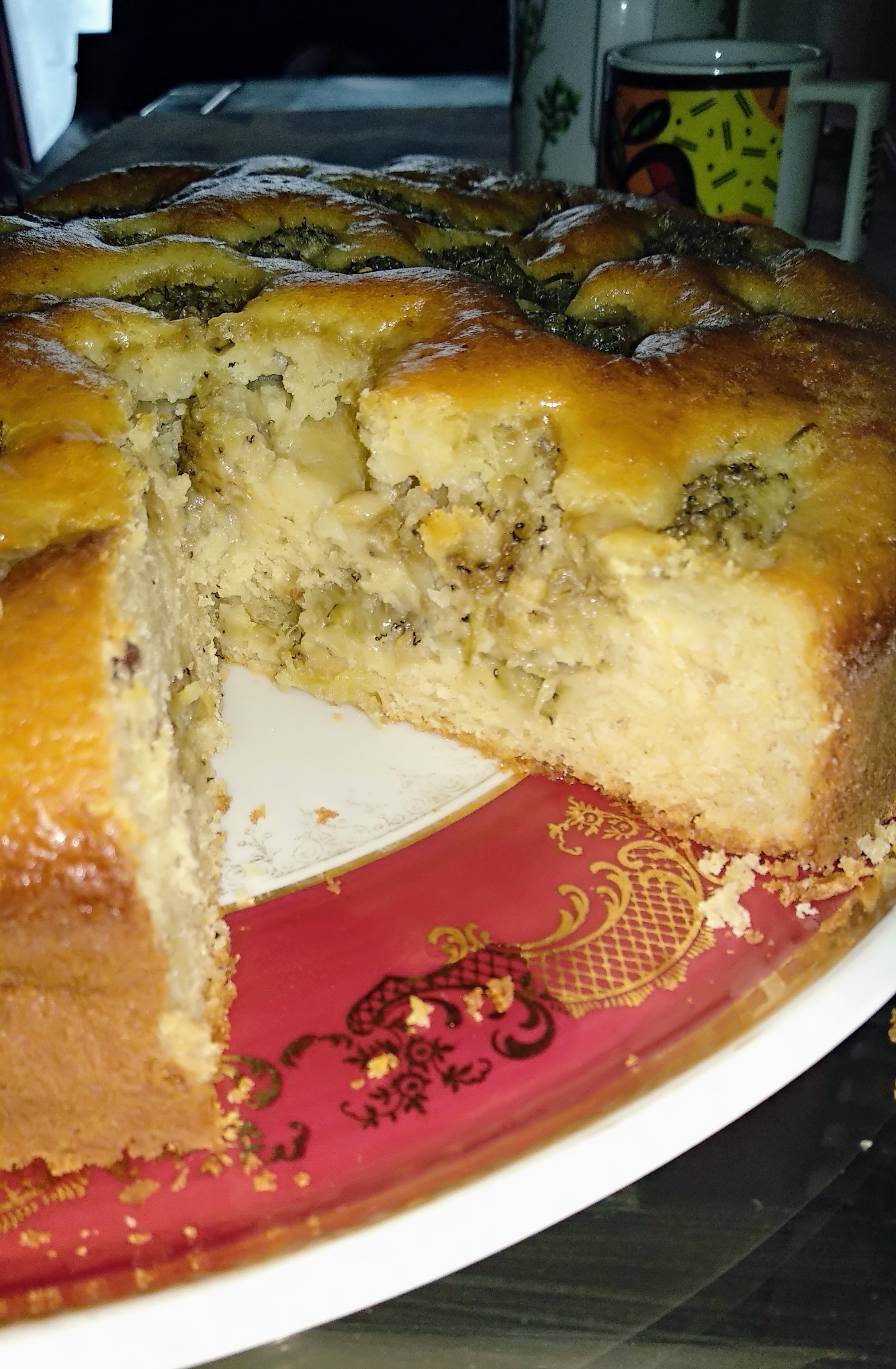 torta con gelsi bianchi freschi