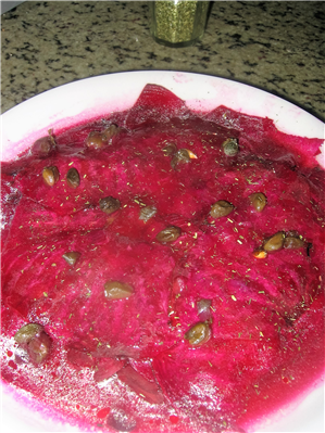 barbabietole marinate