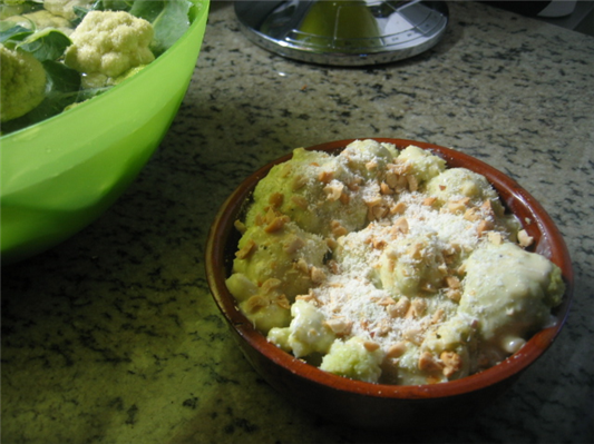 terrina di cavolfiore gratinato in salsa Mornay