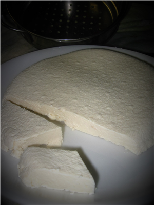formaggio fresco  con panna e yogurt (paneer)