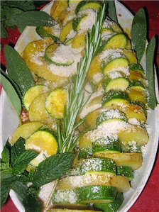 patate e zucchine gratinate