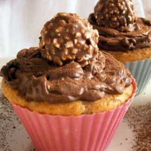 Muffins crema di cioccolato e rocher