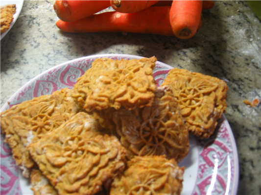 biscotti di carote senza glutine