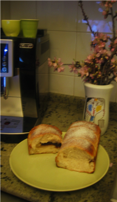 plumcake  con lievito madre