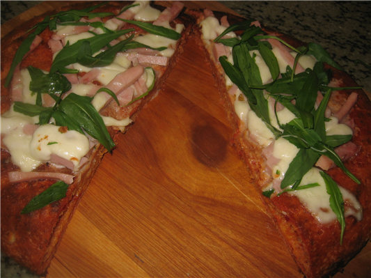 focaccia rossa alla barbabietola