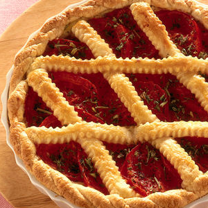 Crostata di pomodori