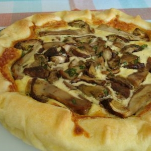 Quiche ai funghi